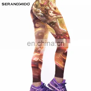 Sexy Sports Tights Fitness Leggins For Women thumbnail-2