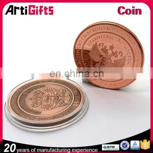 China Factory Supply Cheap Soft Enamel Gold Plated Coins thumbnail-6