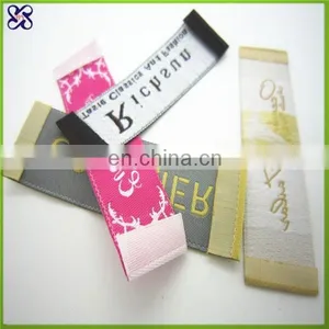 High Quality Polyester Fabric Labels for Clothing thumbnail-1