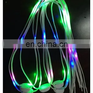 Wisdom Victory 2015 Flashing Nylon LED Shoelaces Light Up Glow Waterproof Shoestring for Disco Party thumbnail-6