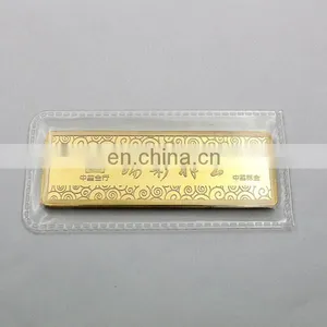 Souvenir Gold Plating Silver Bar Fake Colletctive Gold Bar thumbnail-1