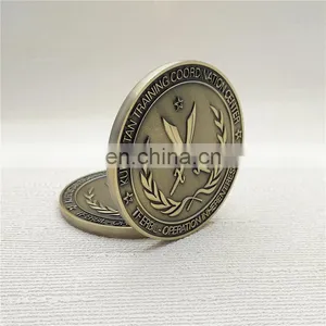 Custom 3D Gold Souvenir Medallion Metal Challenge Coin thumbnail-1