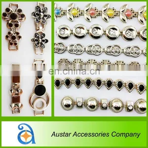 Fashion Plastic Shoe Chain Decoration Accessories for Lady Sandal thumbnail-1
