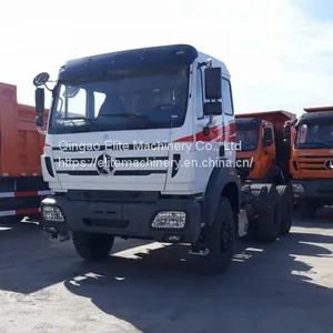 Beiben Prime Mover Truck Head 380hp 6x4 10 Wheel Tractor Truck Price thumbnail-1