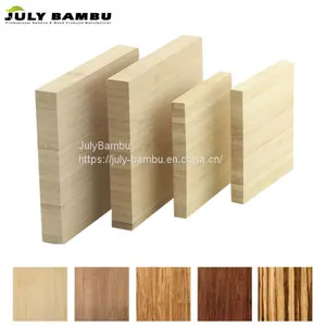 E0 Standard Bamboo Panel Laminated Bamboo Plywood Sheet 3mm 4mm thumbnail-2