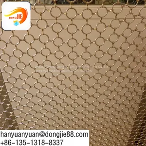 Chain Link Ring Mesh for Metal Curtain thumbnail-3