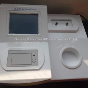 ASTM D1533 ASTM D6304 Coulometric Karl Fischer Titrator Equipment Moisture Analyzer thumbnail-1