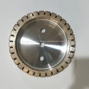Diamond Edging Wheel/Glass Diamond Wheel/Diamond Grinding Wheel/Outside the Tooth Diamond Grinding Wheel thumbnail-1