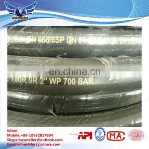 Jcb Hydraulic Hoses/high Quality Hydraulic Rubber Hose thumbnail-2