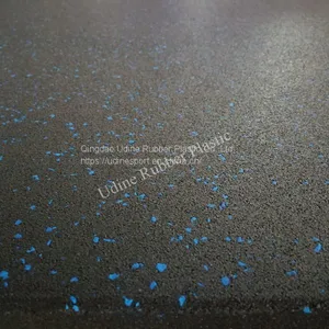 Commercial Rubber Gym Flooring 1m×1m×25mm thumbnail-4