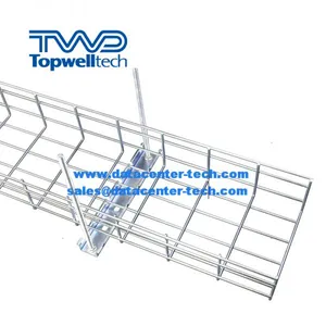 Electro Zinc Plated Wire Mesh Cable Trays thumbnail-2