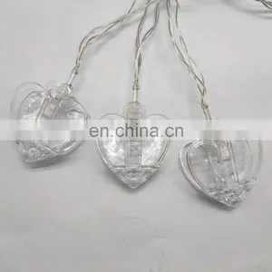 LED String Fairy Light Holiday Decorative Battery Powered String Light With Plastic Heart Shaped Clips thumbnail-6