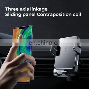 JOYROOM Wireless Car Charger Qi Auto-Clamping Air Vent Dashboard Car Charging for IPhone 11/11 Pro/11 Pro Max/XSMax/XS/XR/X/8P/8 thumbnail-3