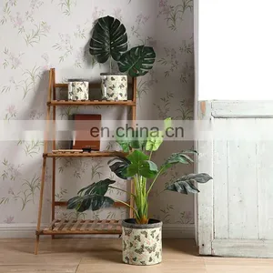 Wholesale Home Balcony Decor Antique Relief Design Large Outdoor Flower Pots Ceramic for Living Room thumbnail-5