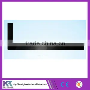 Black Bakelite Plate Ruler L-shape Ruler All Sizes Can be Customized (V124) thumbnail-1