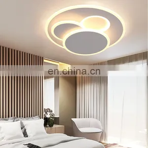 Simple Round Ultra Thin Acrylic Indoor Led Ceiling Light thumbnail-3