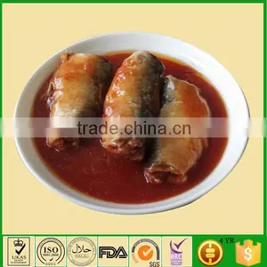 Normal Open Tinned Sardine Fish Food Wholesale Cheap Tinned Food 425g thumbnail-3