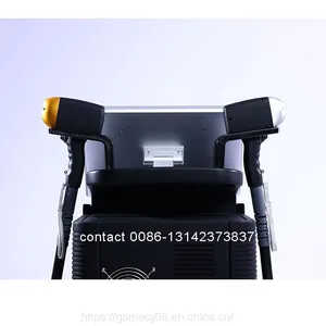 New! Alma Soprano Ice Titanium Diode Laser Hair Removal Machine Dual Handles 808nm 755nm 1064nm thumbnail-3