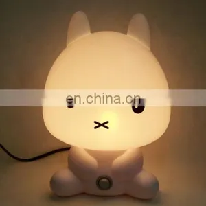 US/EU Plug Night Sleeping Lamp Baby Room Panda/Rabbit/Dog/Bear Cartoon Light Kids Bed Lamp for Gifts thumbnail-2