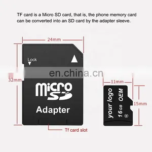 The Factory Wholesale Hight Quality Real Full Capacity 2GB 4GB 8GB 16GB 32GB 64GB 128GB Mini Memory Card SD Card For Cell Phone thumbnail-3