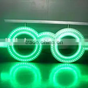 2015 Electronics Green/blue Color Eye-catching Outdoor Led Glasses Screen/neon Led Glasses Sign thumbnail-1