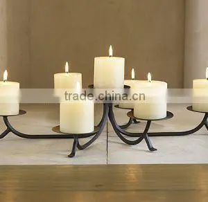 4 Lite Pillar Candle Holder, Candle Stand thumbnail-5