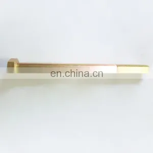 Zinc Galvanizing Hex Head Bolt With Hole for Cotter Pin Clevis Pin Banjo Bolt Fitting thumbnail-2