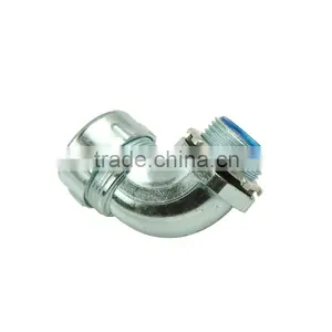 Flexible Conduit 90 Degree Waterproof Elbow Connector thumbnail-1
