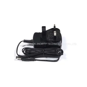 12V 500mA LED Power Adaptor UK Plug With CE UKCA Authentication 12V500mA AC/DC Adapters for CCTV LED Hair Cilpper thumbnail-2