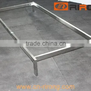 8039 Stainless Steel 3 Seat Office Sofa Metal Frame thumbnail-1
