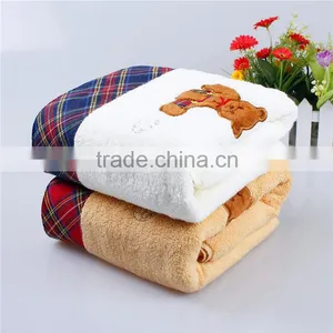 First Choice Promotional Gift Logo Custom Printed Cheap Bath Towel Wholesale thumbnail-2
