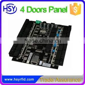 4 Doors 4 RFID Readers 4 Buttons SDK Software Wiegand Access Control Board thumbnail-1