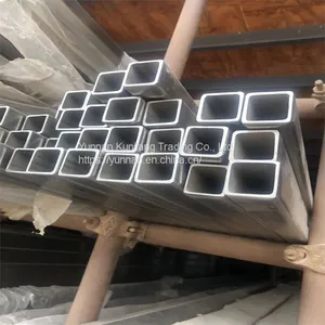 Yunnan Q235 Square Tube Wholesale Hot Dip Galvanized Square Tube 40 * 80 * 3 Square Tube Kunming Sales Square Tube thumbnail-5