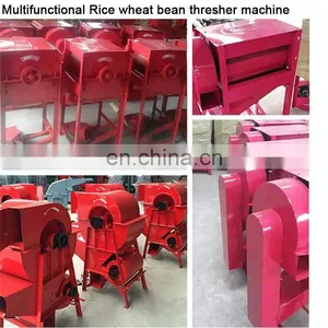 Factory Directly Sale Multi Purpose Rice Wheat Thresher / Threshing / Maize Sheller Machine thumbnail-5