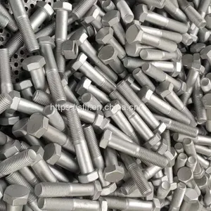 DIN 933/ DIN 934 Hex Head Bolt Fasteners Dacromet Coating thumbnail-1