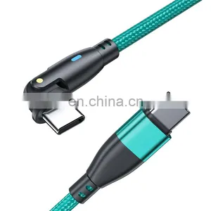 180 Degree Charging Cable PD 60W Fast Charging Data Transfer Type C Charger Mobile Phone USB C Type Data Cable thumbnail-3