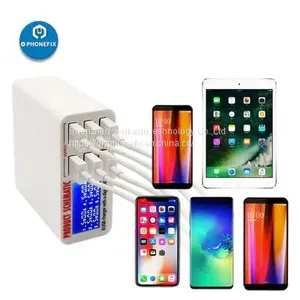 Phone USB Charging Station Digital Display 6 Port Phone USB Charger thumbnail-1