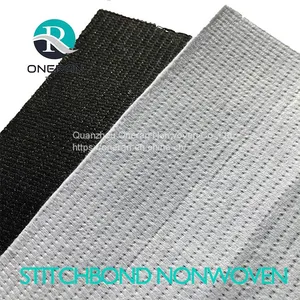 Soft Felt RPET Stitchbond Fabric Hot Sale Thick Colored Stitch Bonded RPET Polyester Nonwoven Fabric thumbnail-4