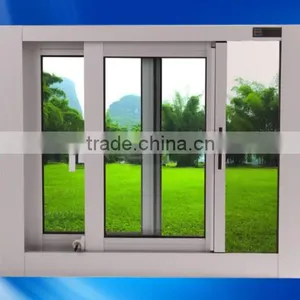 Good Looking Grill Design Aluminum Frame Glass Sliding Window Comply to AS2047 thumbnail-3