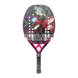 Wholesale Best Quality Fashion Face 24K Carbon Beach Tennis Racket thumbnail-1