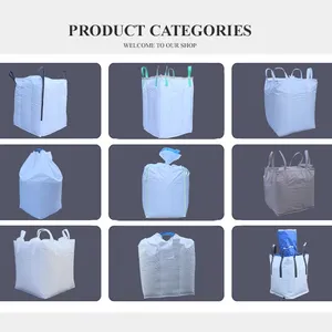 Garbage Skip Bag Dumpster Skip Bag Manufacturer Stand FIBC Large Bag 3 Cubic Meters 4500lbs Capacity thumbnail-5