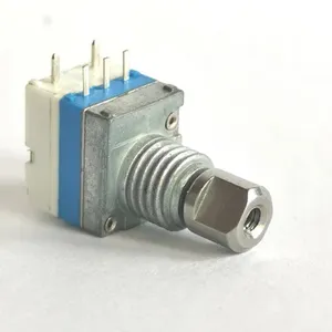 RE08115MX-V02-0400 Incremental Rotary Encoder With Press Switch, 10 Pulse 20 Positioning, Waterproof, Used for Adjusting Thermal Sensing Equipment thumbnail-2