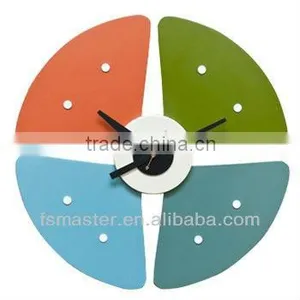 MDF Master Design Flower Shape Wall Clock thumbnail-1