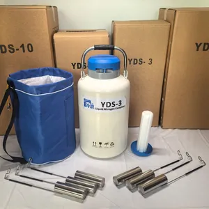 3L Artificial Insemination Lightweight Liquid Nitrogen Tank thumbnail-5
