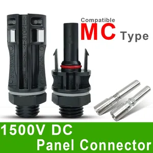 Best Quality Flame Resistant 1500V Solar PV Combiner Box Hybrid Inverter Panel DC Connector thumbnail-1