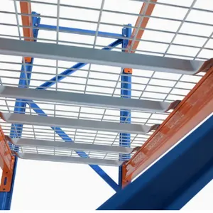 Heavy Duty Industrial Warehouse Durable Rigid Metal Wire Mesh Deck for Pallet Rack thumbnail-3