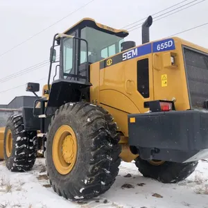 5Ton SEM655D SEM656D Front Loader Wheel Tractor Loader With Weichai Engine Pump and Gearbox for Africa Market 1 Year Warranty thumbnail-4
