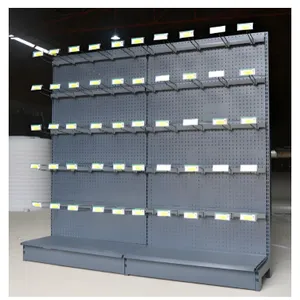 Heavy Duty Cold-Rolled Steel Rack Supermarket Shelf thumbnail-3