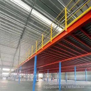 Jinchuan Non-standard Steel Mezzanine Shelving, Expand Vertical Space, Flexibly Solve Multi-layer Warehousing Problems, Original Manufacturer thumbnail-5