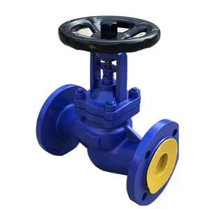 Valve Factory High Quality Globe Valve DN200 PN10/16 Cast Iron GG25 Flange End Bellow Globe Valve thumbnail-2